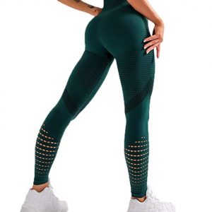 icyzone Leggins Mujer Pantalon Deporte Yoga Leggings Mujer Fitness Suaves Elásticos Cintura Alta Control Barriga 