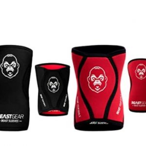 Rodilleras de halterofilia y crossfit de neopreno