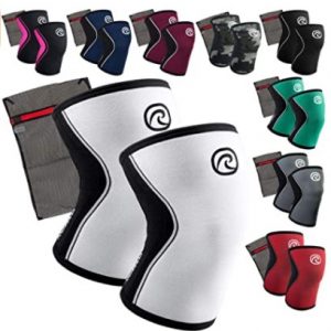 Rodilleras de halterofilia y crossfit de neopreno