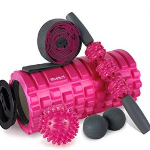 Rodillo de foam para masaje en Crossfit